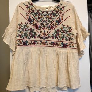 Embroidered Top